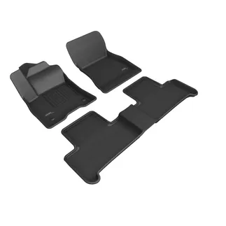 3D MAXpider Kagu Floor Mats For 22-24 Mercedes EQB 5-Seat (X243) - Black R1 R2